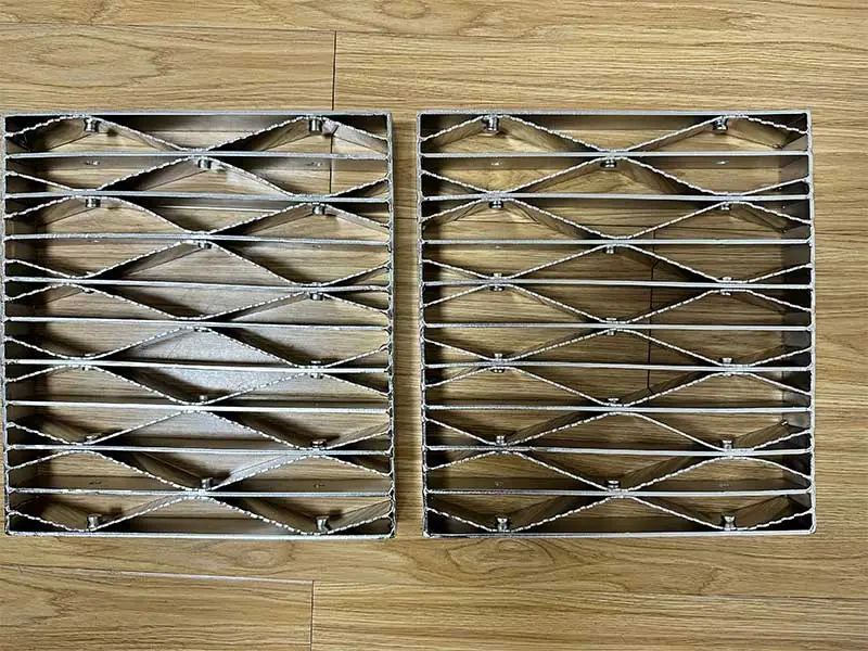 rivet grating