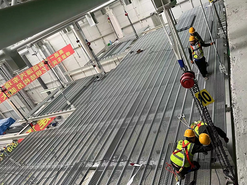 Grid Segi Empat Plat Grating Bergerigi
